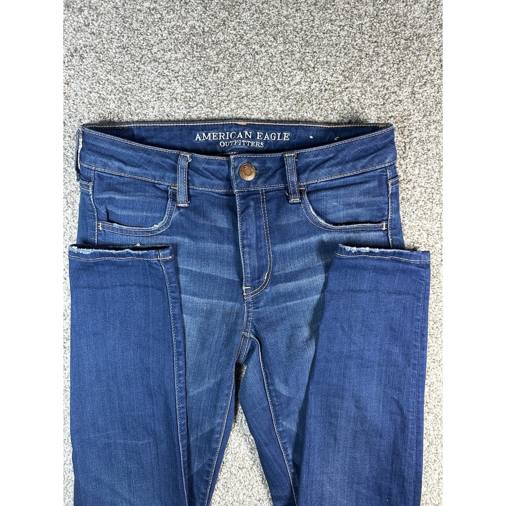 American Eagle Jeans Women's Size 6 Regular Hi-Rise Jegging Super Stretch Modern